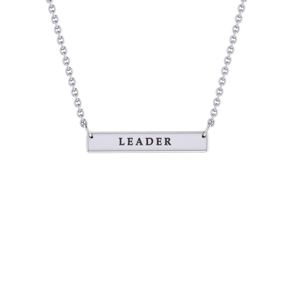 Straight Bar Necklace TNC433P - peterstone.dropshipping