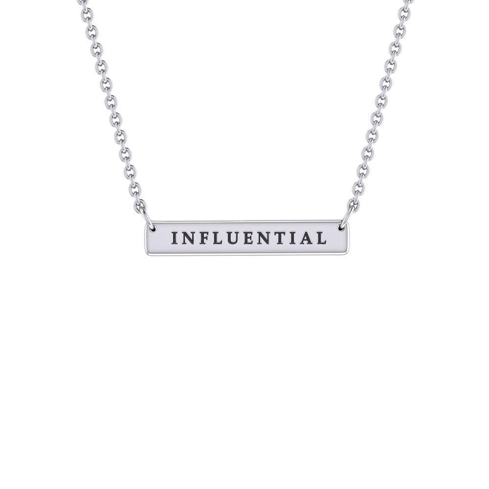 Straight Bar Necklace TNC433P - peterstone.dropshipping