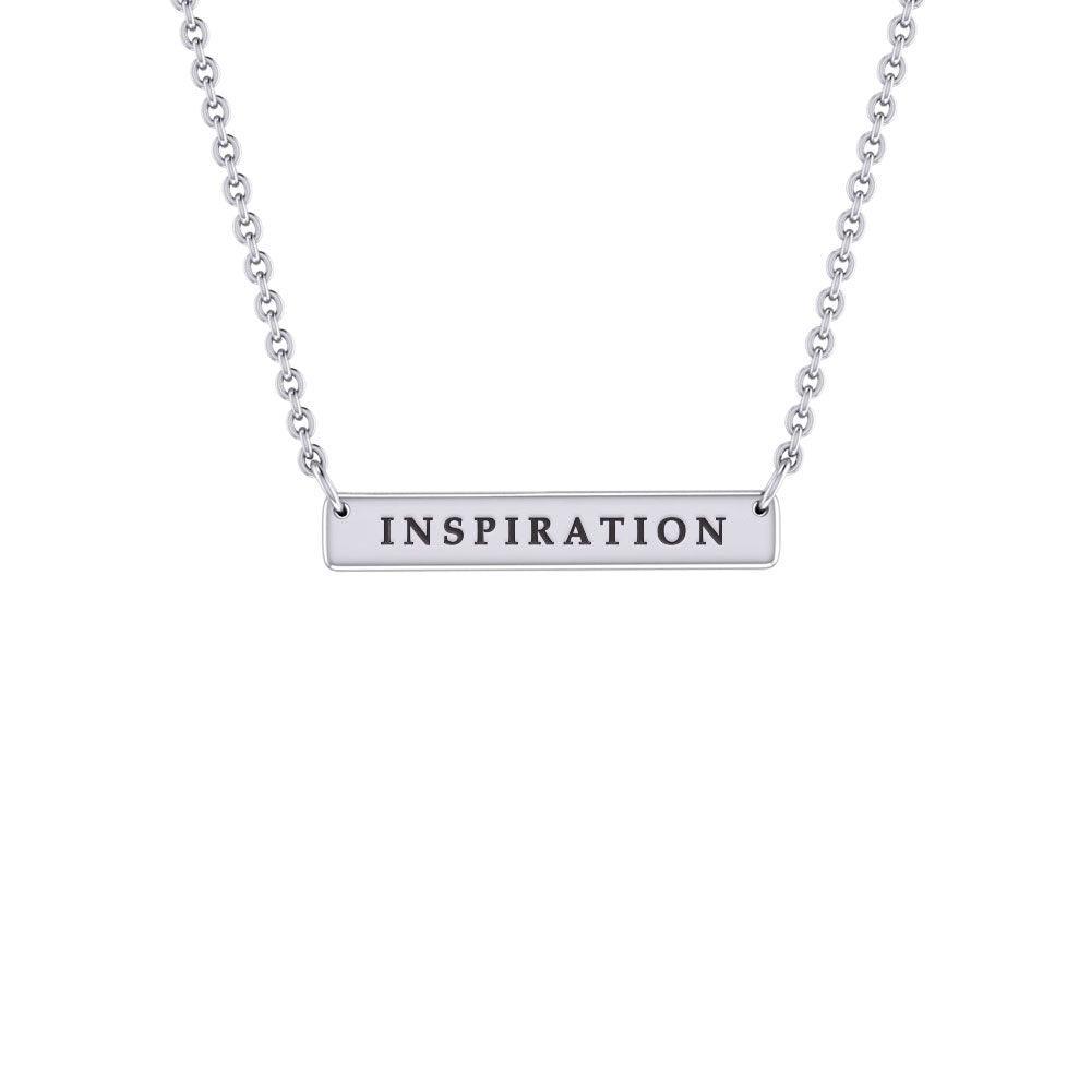 Straight Bar Necklace TNC433P - peterstone.dropshipping