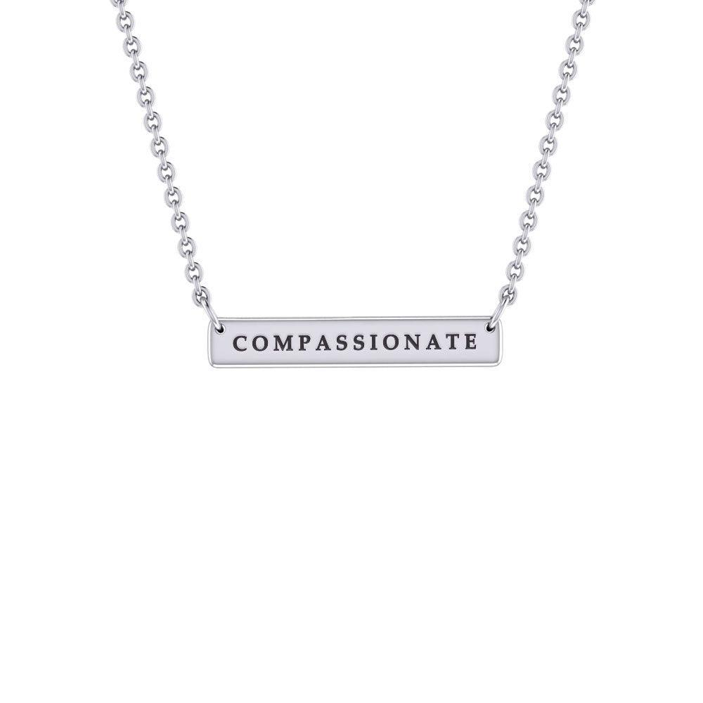 Straight Bar Necklace TNC433P - peterstone.dropshipping