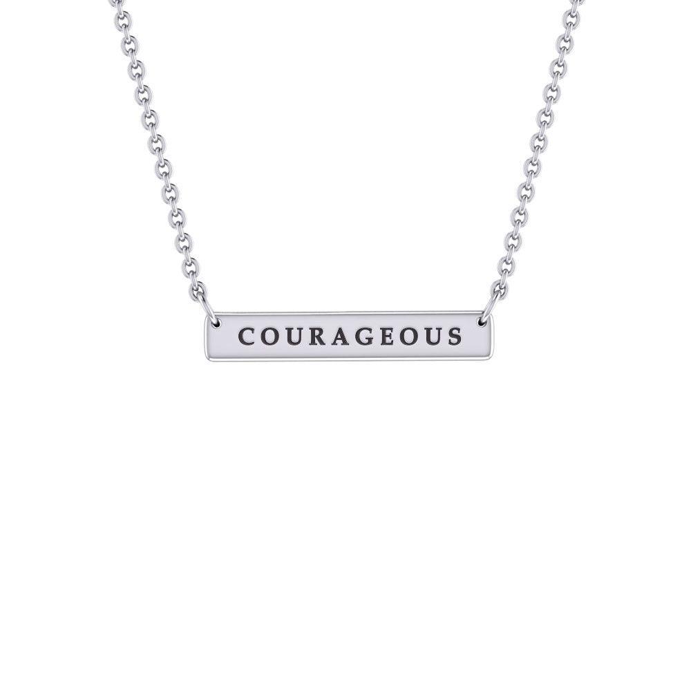 Straight Bar Necklace TNC433P - peterstone.dropshipping