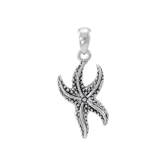 Dancing Starfish Silver Pendant TP1054 Pendant