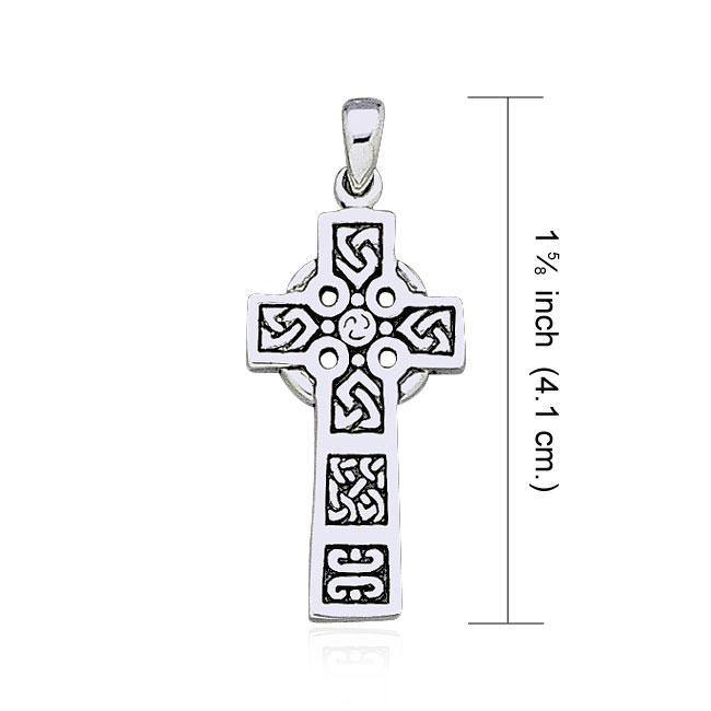 Celtic Knotwork Cross Silver Pendant TP1116 Pendant