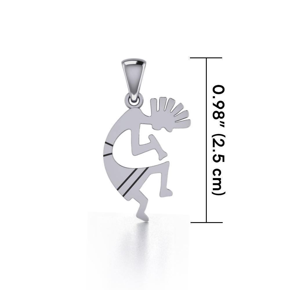 Kokopelli Silver Pendant TP146 Pendant