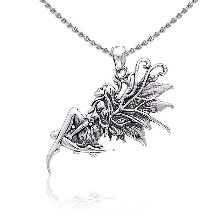 Amy Brown Birth of Magic Fairy ~ Sterling Silver Jewelry Pendant TP1666 Pendant