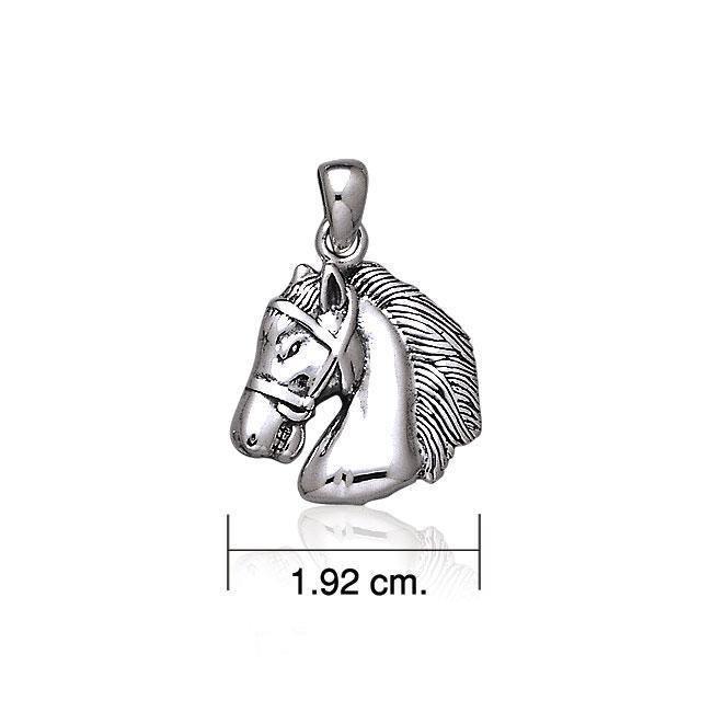 Equestrian Horse Silver Pendant TP2813 Pendant