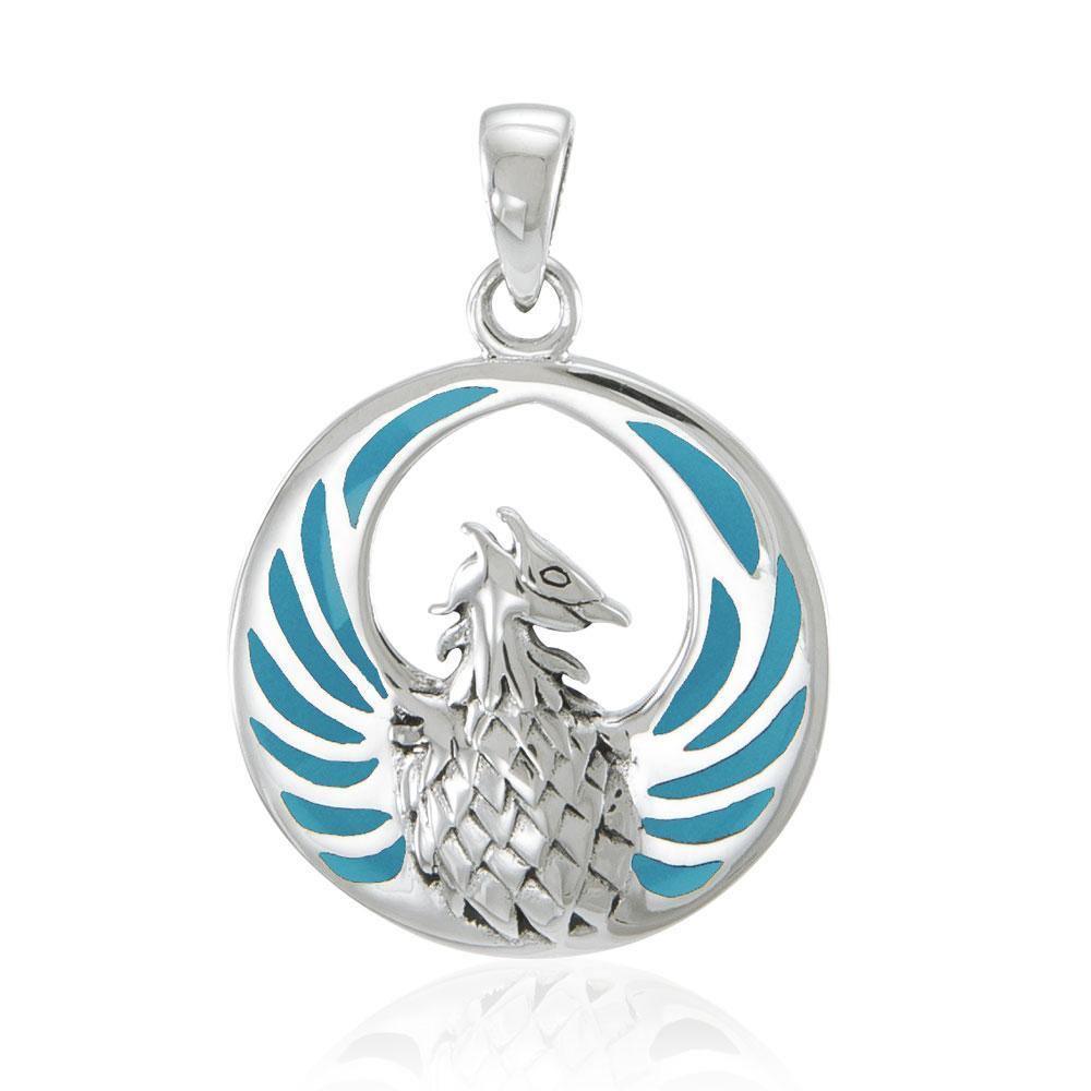 The Rise of Phoenix – the Mythical Fire Bird Pendant TP2819 Pendant