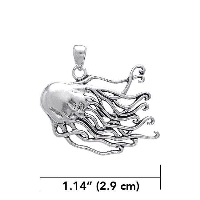 Box Jellyfish Sterling Silver Pendant TP3118 Pendant