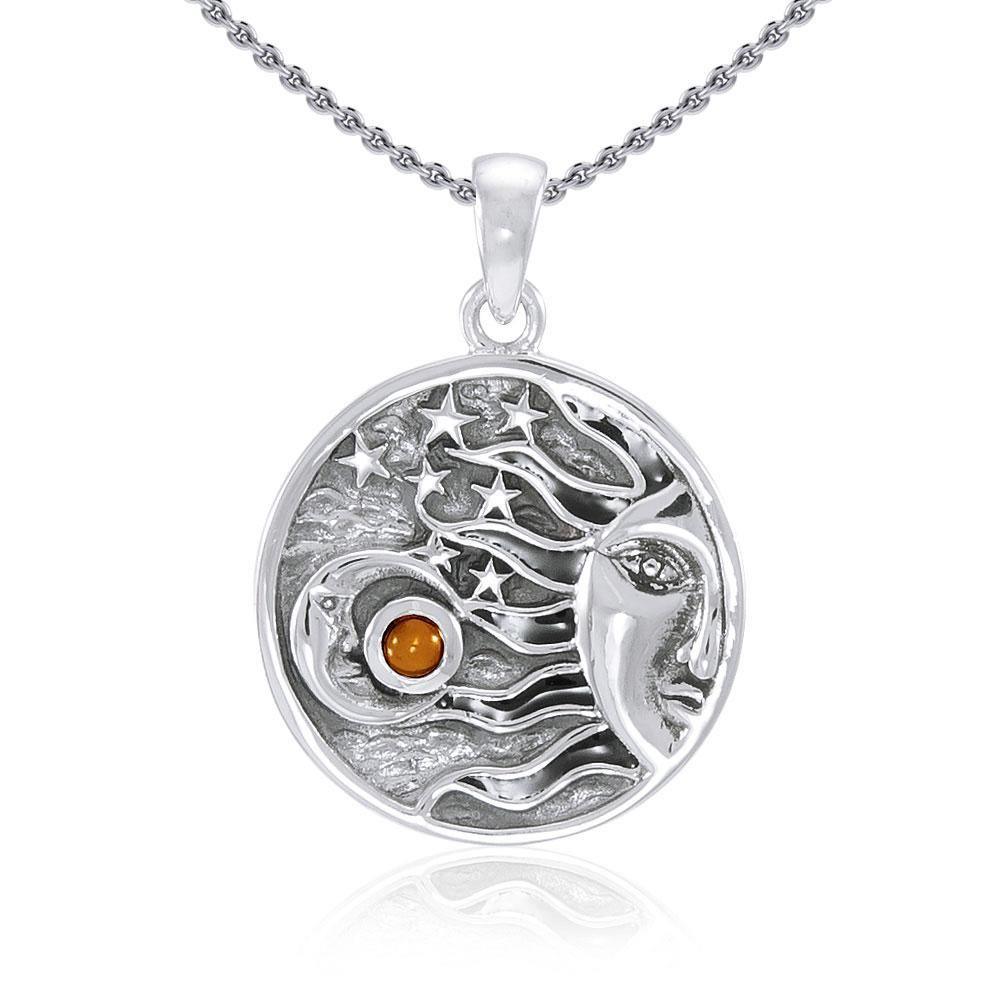 Sun Moon Stars Pendant TP3146 Pendant