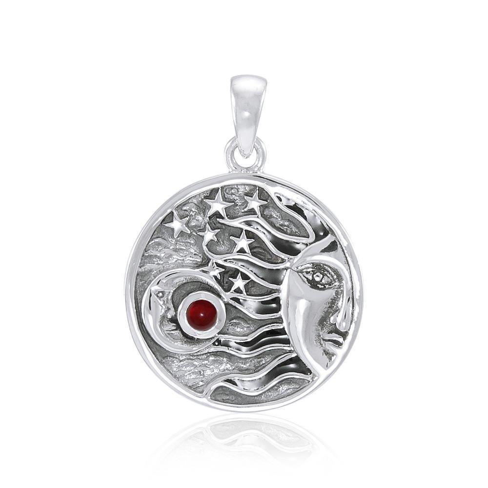 Sun Moon Stars Pendant TP3146 Pendant