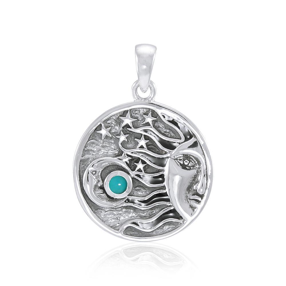 Sun Moon Stars Pendant TP3146 Pendant