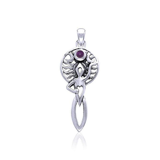 Goddess of Universal Spirit Silver Pendants TP3153 Pendant