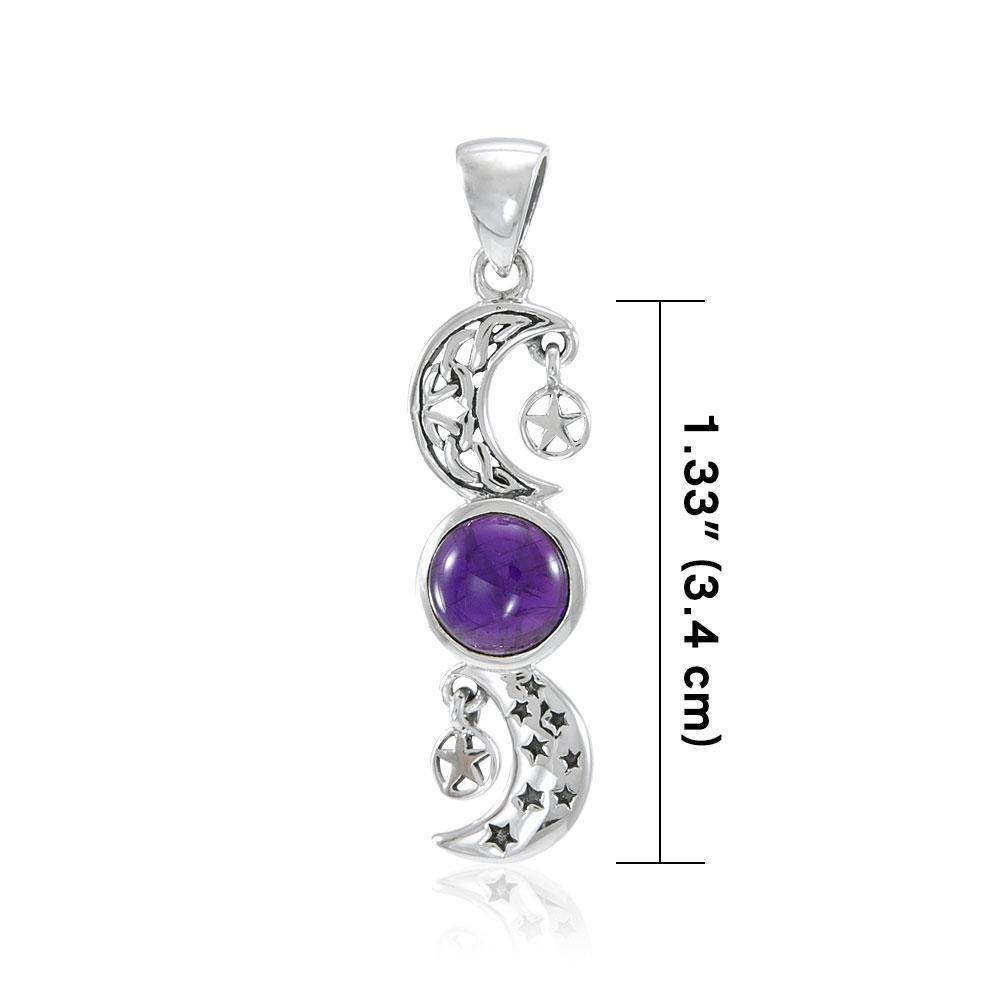 Blue Moon Silver Pendant TP3260 Pendant