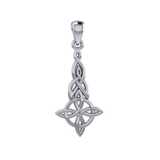 Celtic Knots Quaternary Knot Pendant TP3329 - peterstone.dropshipping