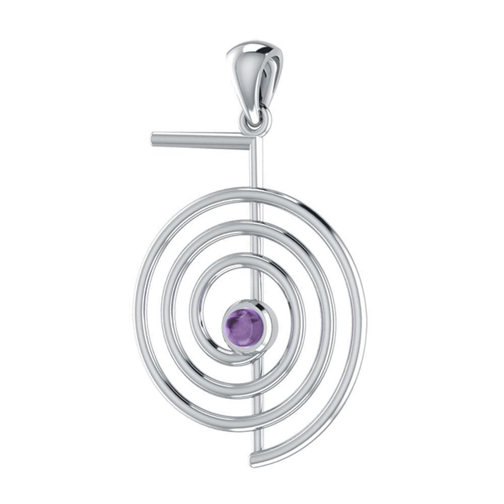 Cho Ku Ray Reiki Silver Pendant TP3330 Pendant