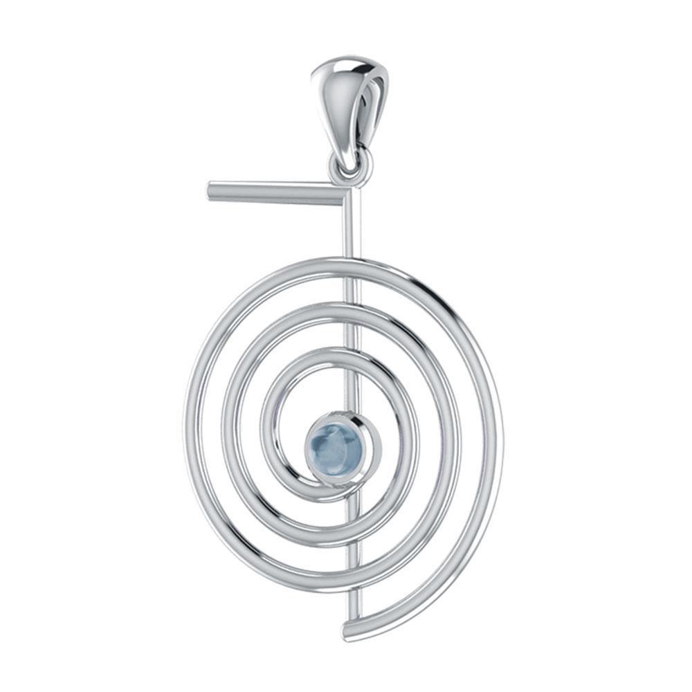 Cho Ku Ray Reiki Silver Pendant TP3330 Pendant