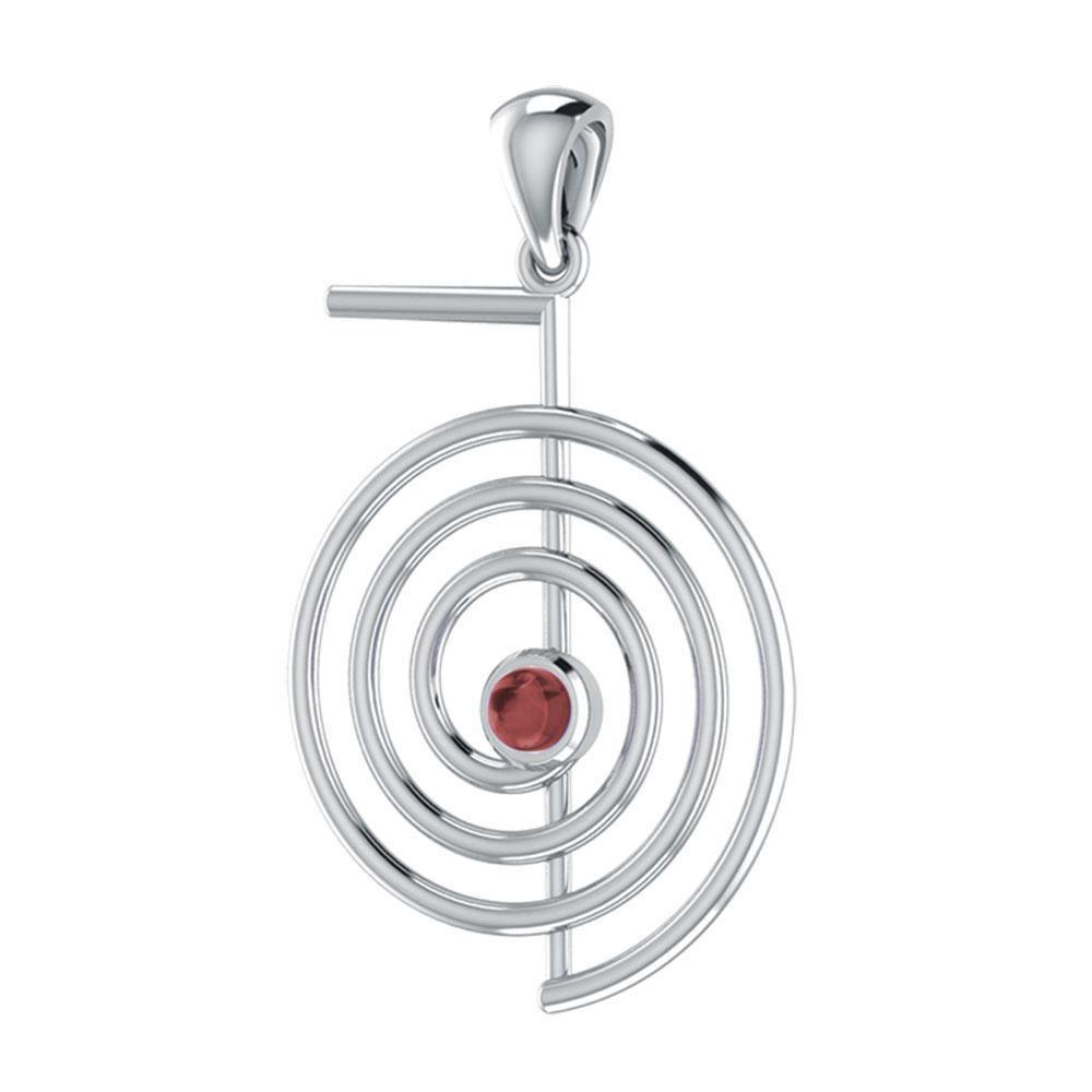 Cho Ku Ray Reiki Silver Pendant TP3330 Pendant