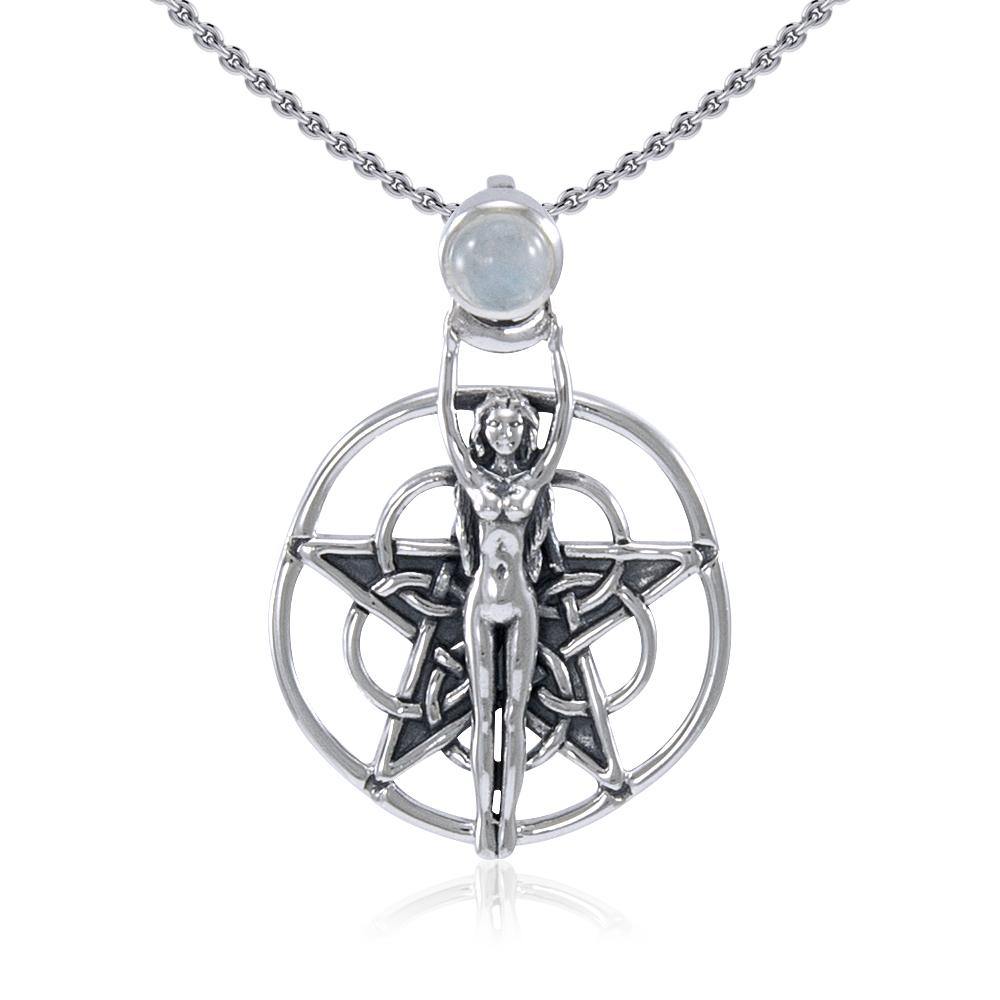 Silver Pentagram Pentacle Pendant TP3360 Pendant