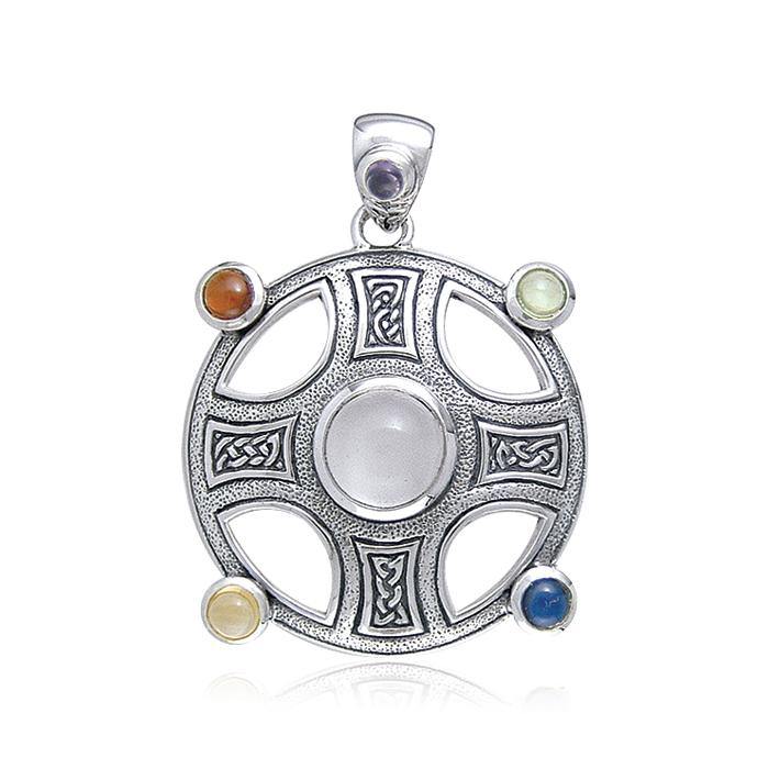 Celtic Knotwork Harmony Cross Silver Pendant TP3441 Pendant