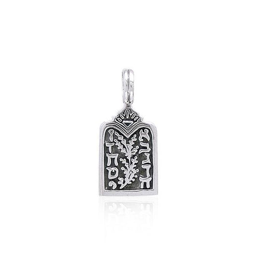 Ten Commandments Silver Pendant TP3536 Pendant
