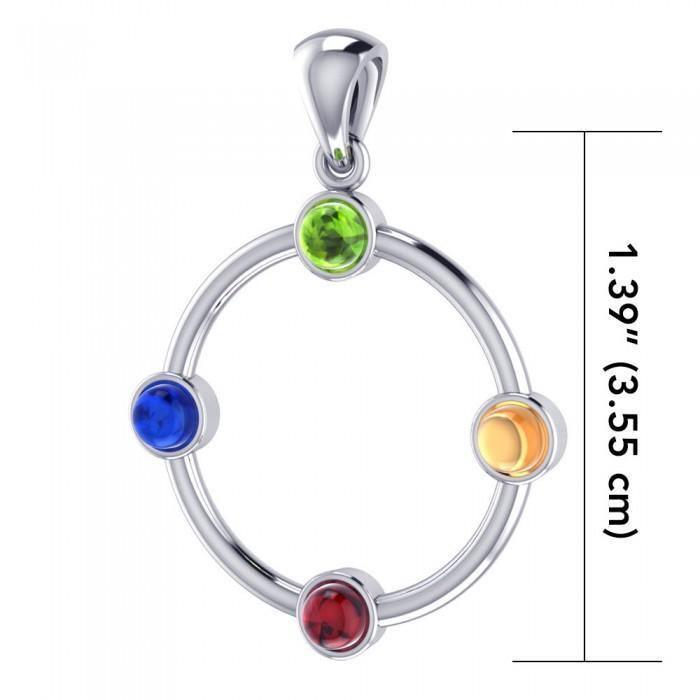 Wisdom of the Winds Silver Pendant TP3563