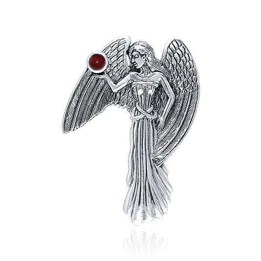 In the eyes of an Angel ~Sterling Silver Jewelry Pendant with Gemstone TP3578 Pendant