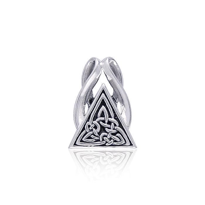 Celtic Trinity Knot Silver Slider Pendant TP3593 Pendant