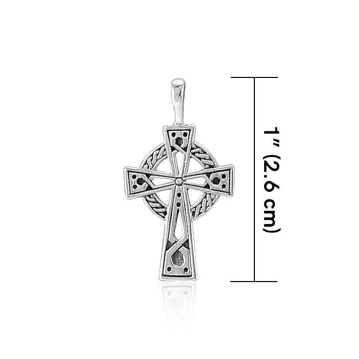 Celtic Knotwork Cross Silver Pendant TP630 Pendant