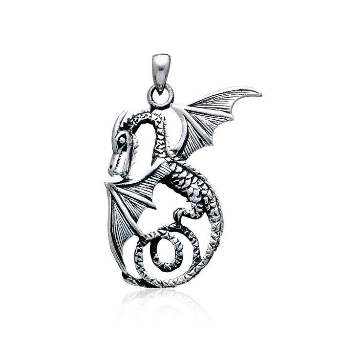 Swim deep into the world of the Sea Dragon ~ Sterling Silver Jewelry Pendant TP880 Pendant
