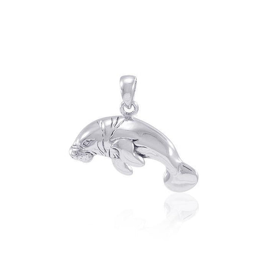 Manatee Silver Pendant TP996 Pendant