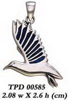 Seagull Sterling Silver Pendant TPD585