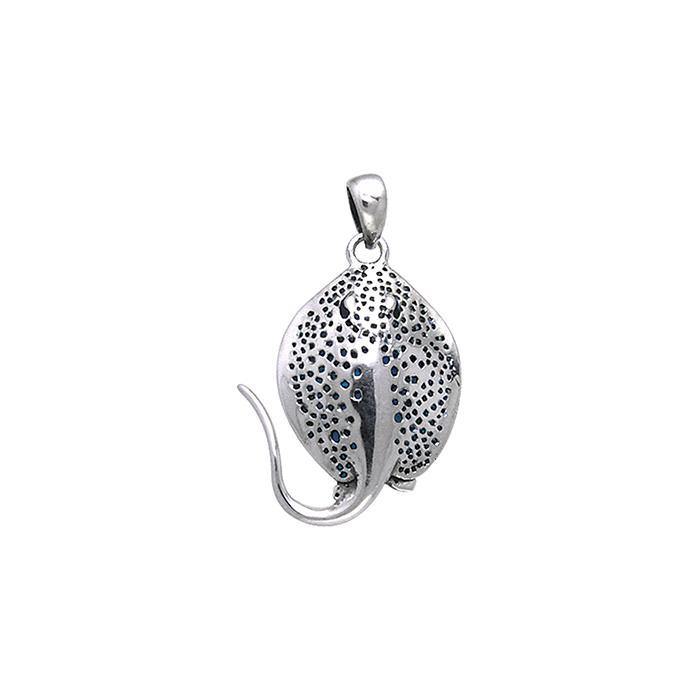 Japanese Electric Ray Sterling Silver Pendant TPD047 Pendants