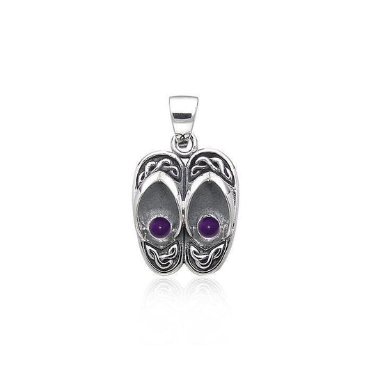 Sandal Silver Pendant TPD068 Pendant