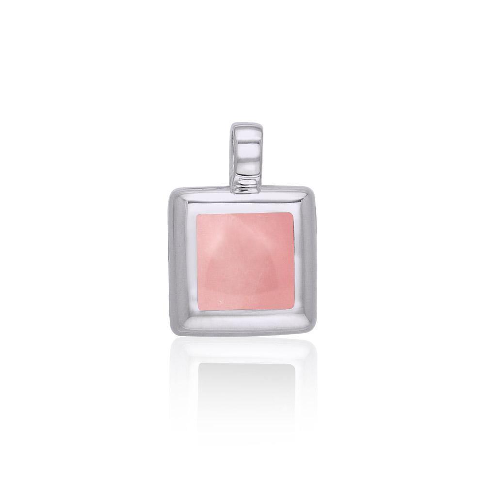 Square Cabochon Silver Pendant TPD112 Pendant