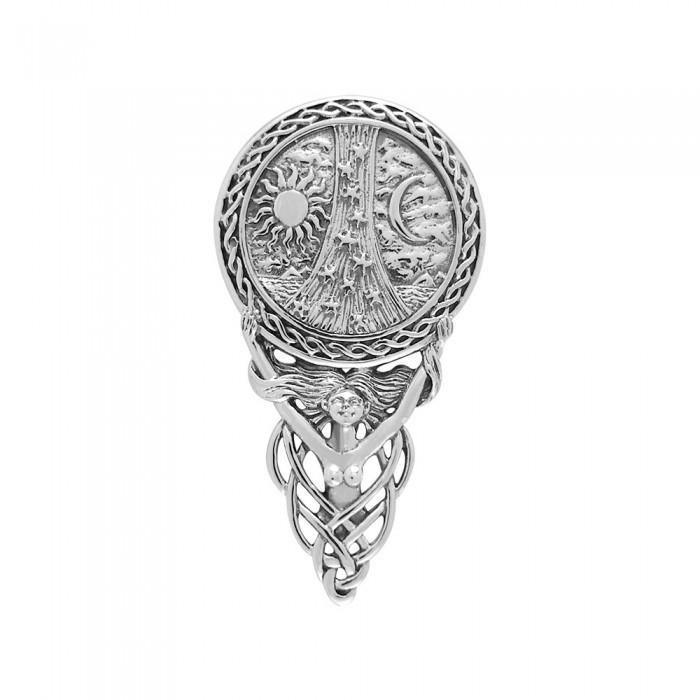 Goddess Sterling Silver Pendant TPD114 Pendant