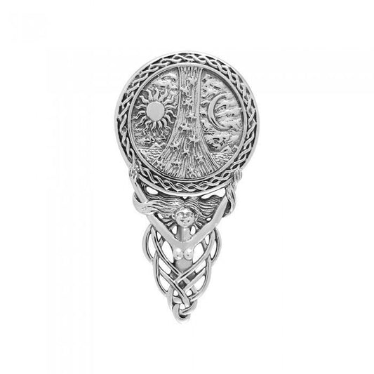 Goddess Sterling Silver Pendant TPD114 Pendant