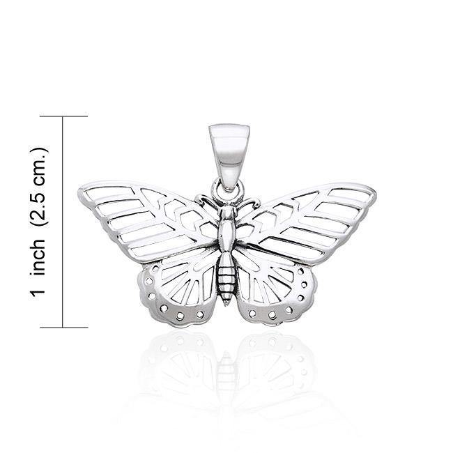 Silver Butterfly Pendant TPD1151 Pendant