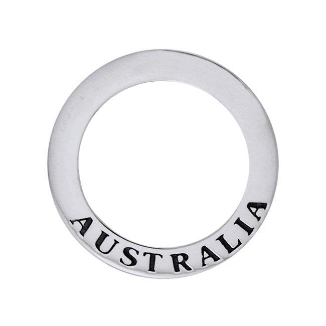 Australia Sterling Silver Ring Pendant TPD1161 Pendant