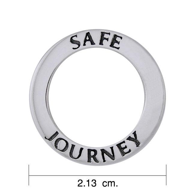 Safe Journey Silver Ring Pendant TPD1165 Pendant