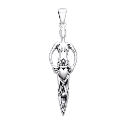 Danu Goddess Sterling Silver Pendant TPD1200 Pendant