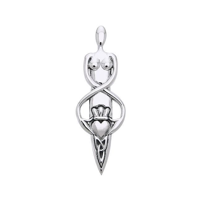 Danu Goddess Sterling Silver Pendant TPD1204 Pendant