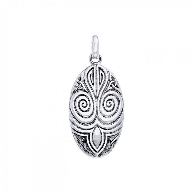 Celtic Maori Silver Pendant TPD1206