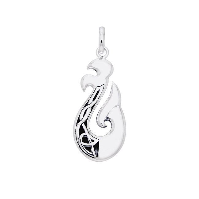 The delicate art of strength ~ Sterling Silver Viking Urnes Pendant Jewelry TPD1207 Pendant