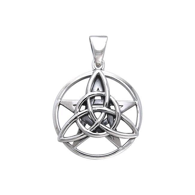 Celtic Trinity The Star Sterling Silver Pendant TPD127 Pendant