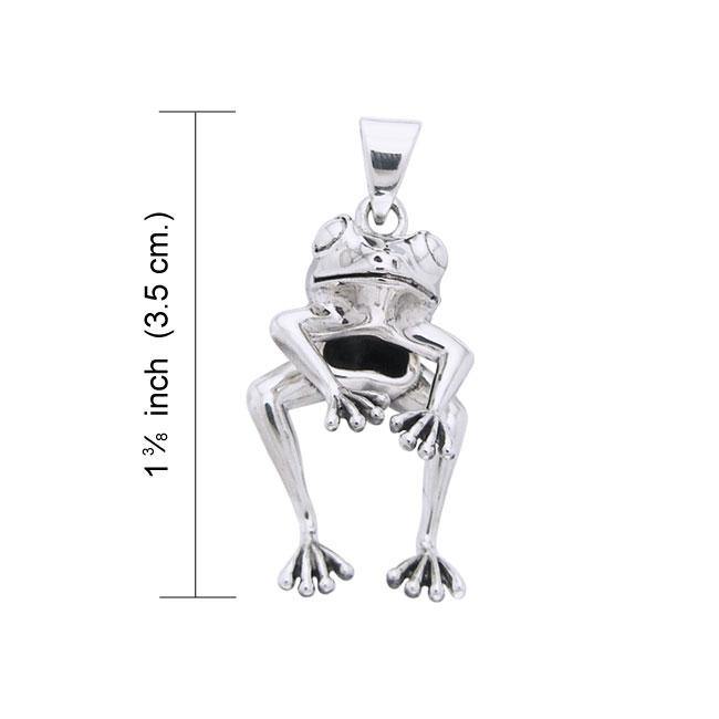 Frog Sterling Silver Pendant TPD1301 Pendant
