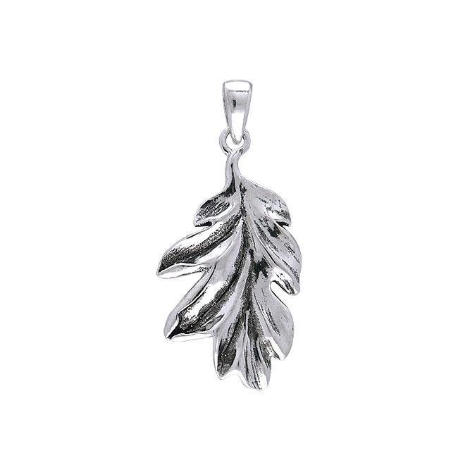 Magick & Witch Oak Leaves Sterling Silver Pendant TPD131 Pendant