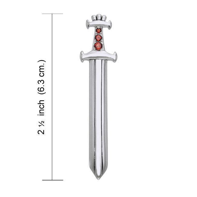 Victorius King's Sword Silver Pendant TPD1660 Pendant