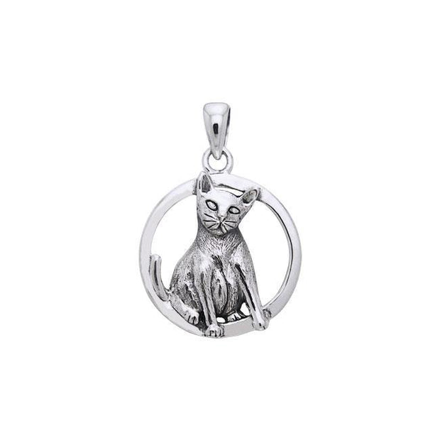 Jody Bergsma Siamese Cat Pendant TPD1868 - Wholesale Jewelry