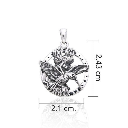 Jody Bergsma Hummingbird Fairy Pendant TPD1873 - peterstone.dropshipping