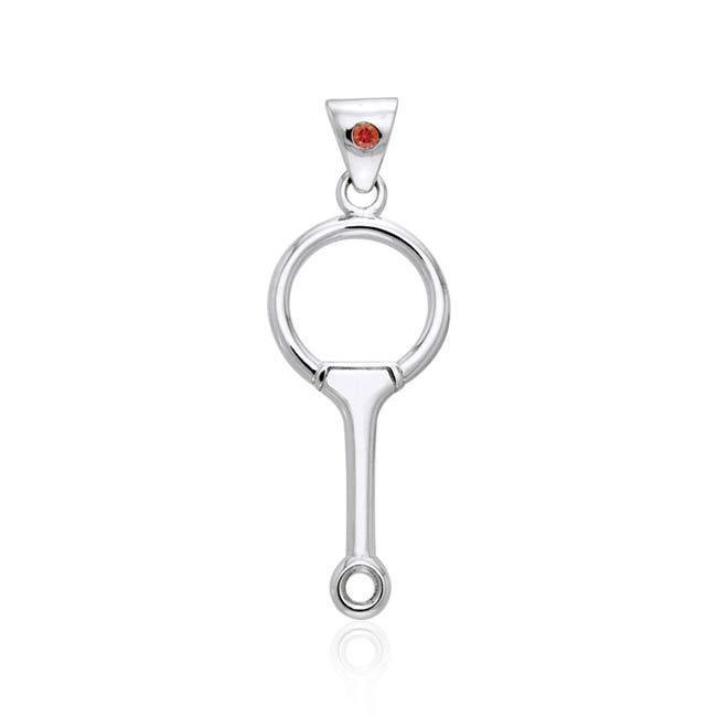 Horse Bit Pendant TPD2244 - Wholesale Jewelry